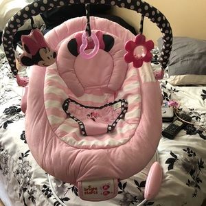 minnie mouse vibrating chair